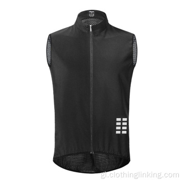 Chaqueta ciclista Chaleco de vento